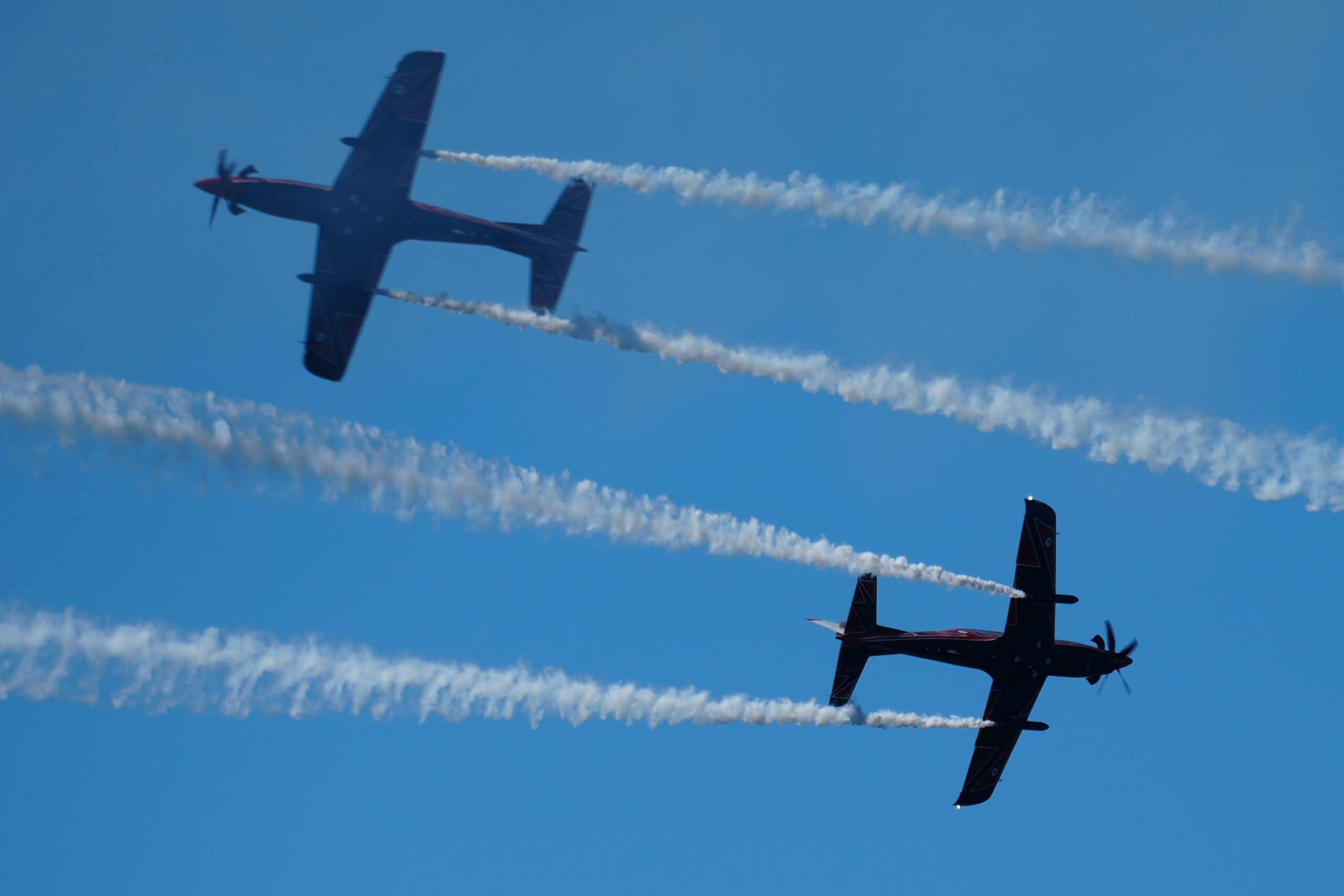 Air Force Roulettes in Wynyard